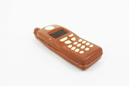 mobiele telefoon - Chocovin Bonbons & Chocolade