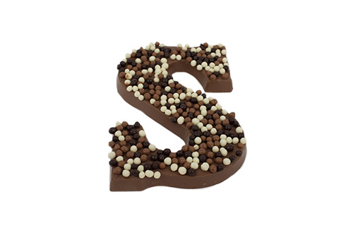 chocoladeletter P - Chocovin Bonbons & Chocolade