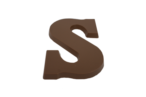 chocoladeletter s - Chocovin Bonbons & Chocolade