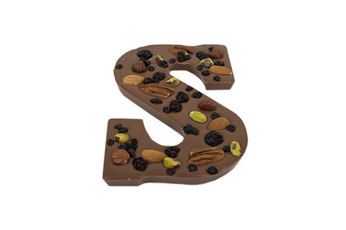 chocoladeletter s - Chocovin Bonbons & Chocolade